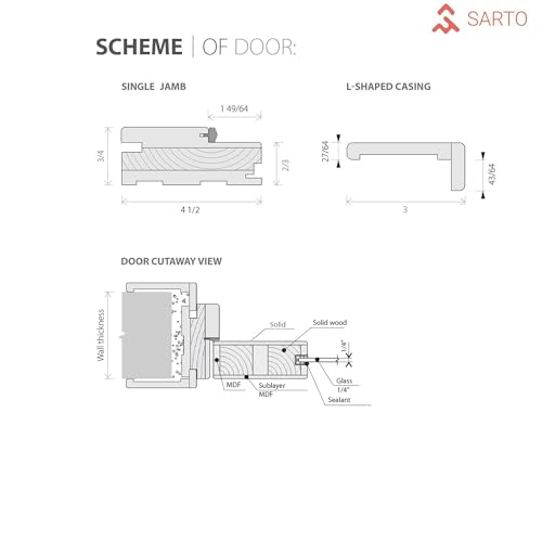48 x 84 inches Solid French Double Doors P764