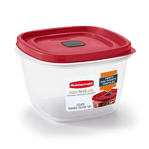 16-Piece Food Storage Containers with Lids (Red) C923