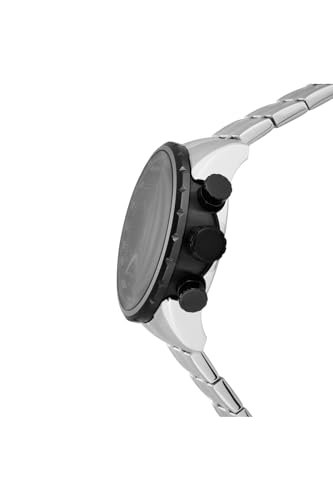 Stainless Steel Quartz Watch - 48mm Z206