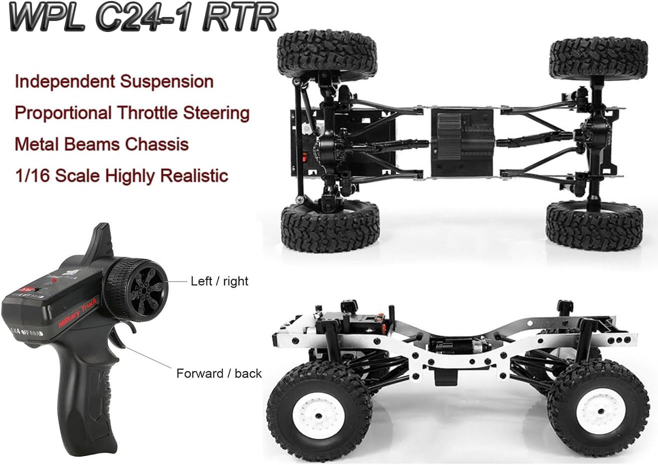1/16 Scale 4x4 RC Rock Crawler Truck X47896