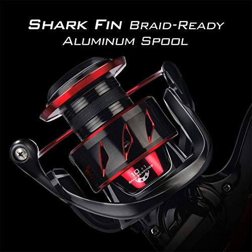 Carbon Fiber Spinning Reel with 39.5 LBs Max Drag D311109