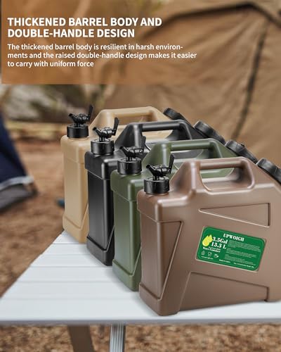 5 Gallon Water Jug and 2.6Gal Collapsible Water Bag Set of 2 Z3175