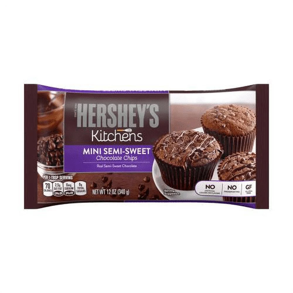 Semi-Sweet Chocolate Mini Chips, 12 Oz (Pack of 6) V29077