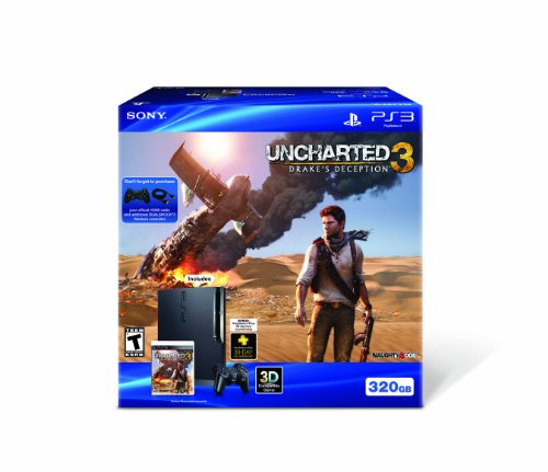 320GB Uncharted 3 Bundle B354