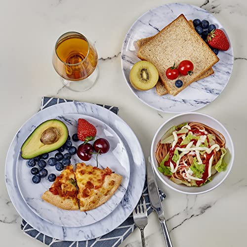 12-Piece Melamine Dinnerware Set for 4, Avocado Green U688655