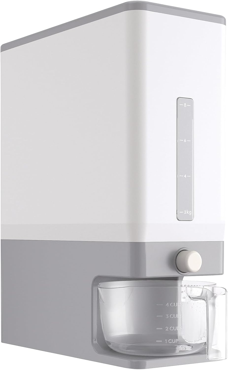 Rice Dispenser 25 Lbs (11.3kg) Sealed Moisture Proof with Measuring Cup G71349