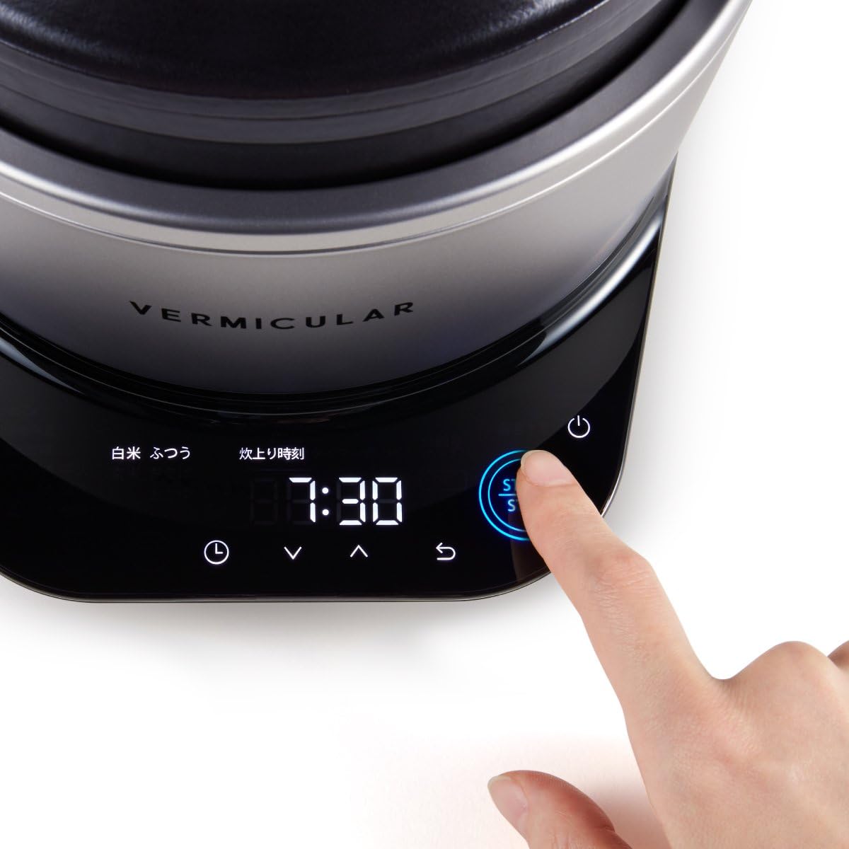 Rice Cooker 3Go Solid Silver Q234
