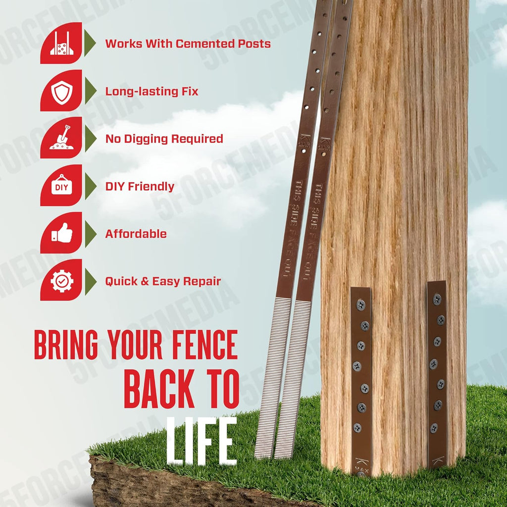 Pack of 2 Wood Post Repair O84846
