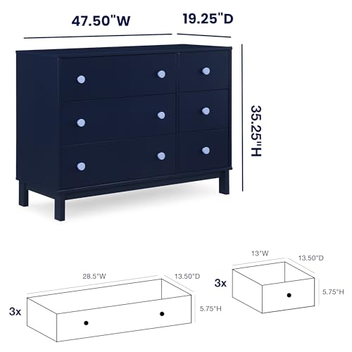 6 Drawer Dresser U1027