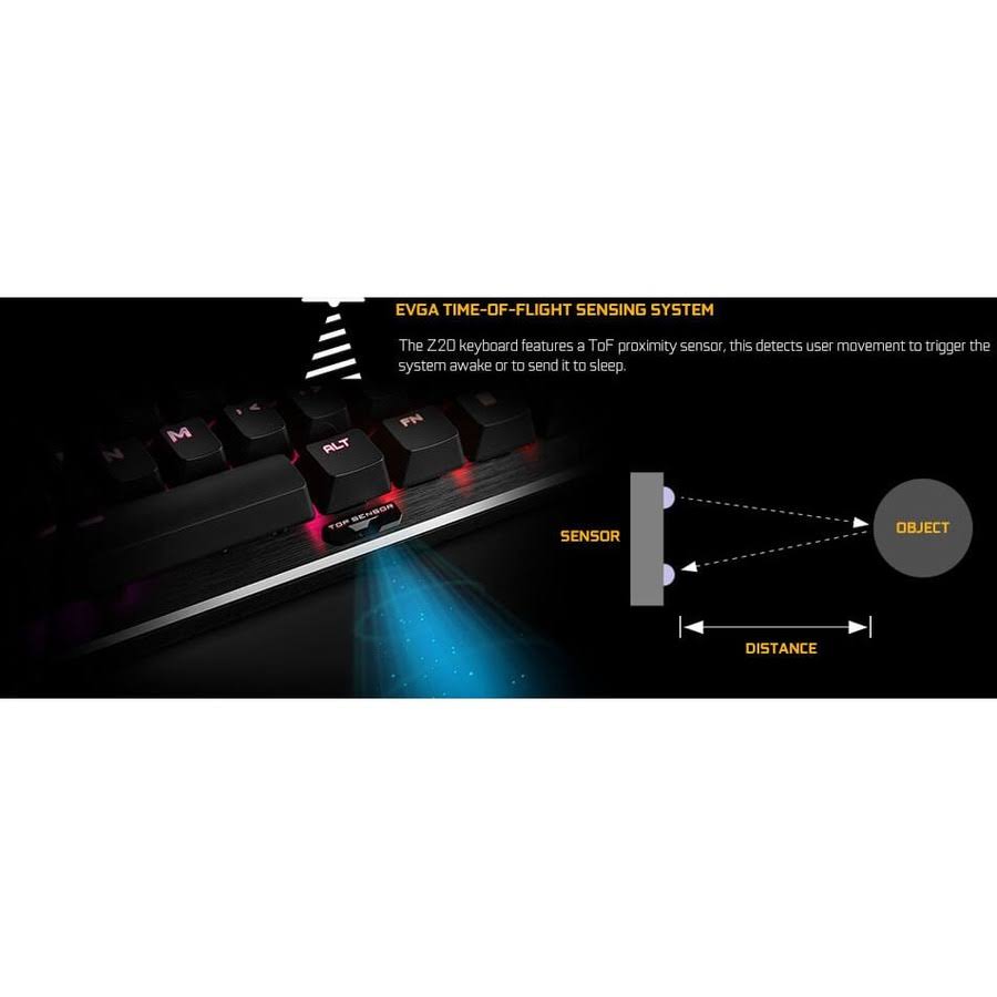 Z20 RGB Optical Clicky Mechanical Gaming Keyboard Y19075