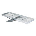 60 x 20-Inch Aluminum Hitch Cargo Carrier, 500 lbs Capacity, 2-in Folding Shank E77898