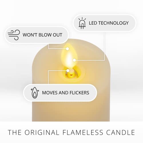 2" x 4.5" Unscented LED Pillar Candle A533947
