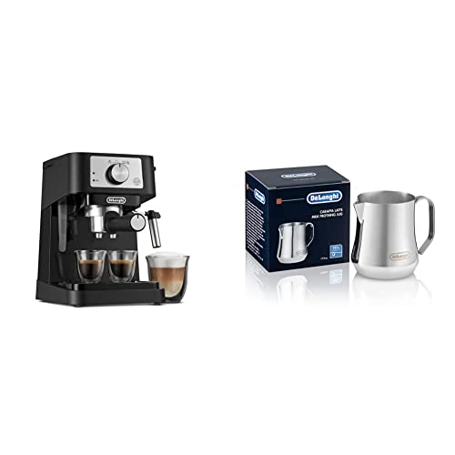 Manual Espresso Machine with 15 Bar Pump and Milk Frother S675
