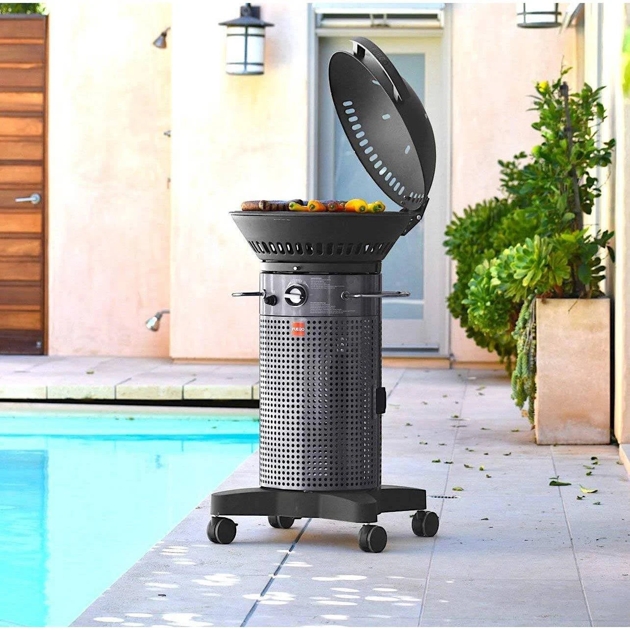 Dark Gray Propane Gas Grill S2281