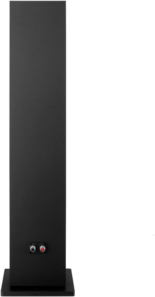 Black 3-Way 4-Driver Floor-Standing Speaker N63951