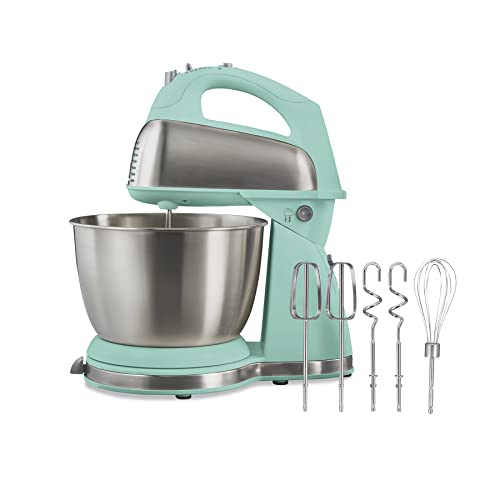 Red 4 Quart Stand and Hand Mixer N721703