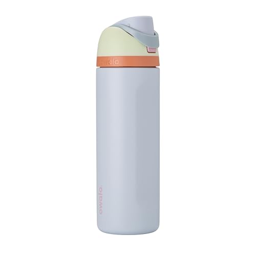 16 oz Stainless Steel Water Bottle with Straw D15218