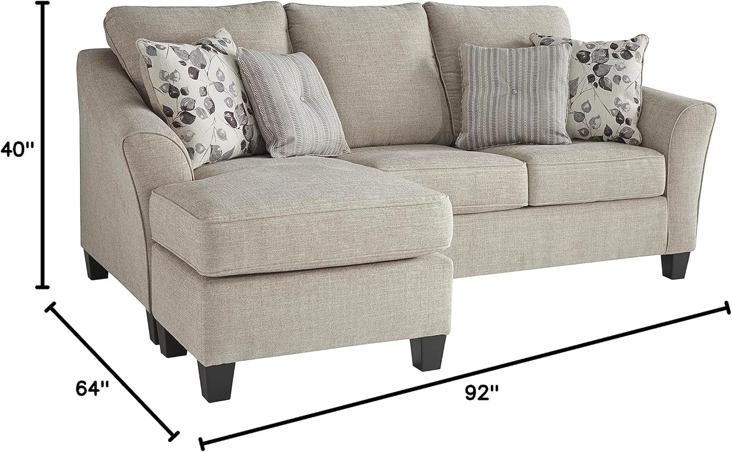 Driftwood Sofa Chaise N17347