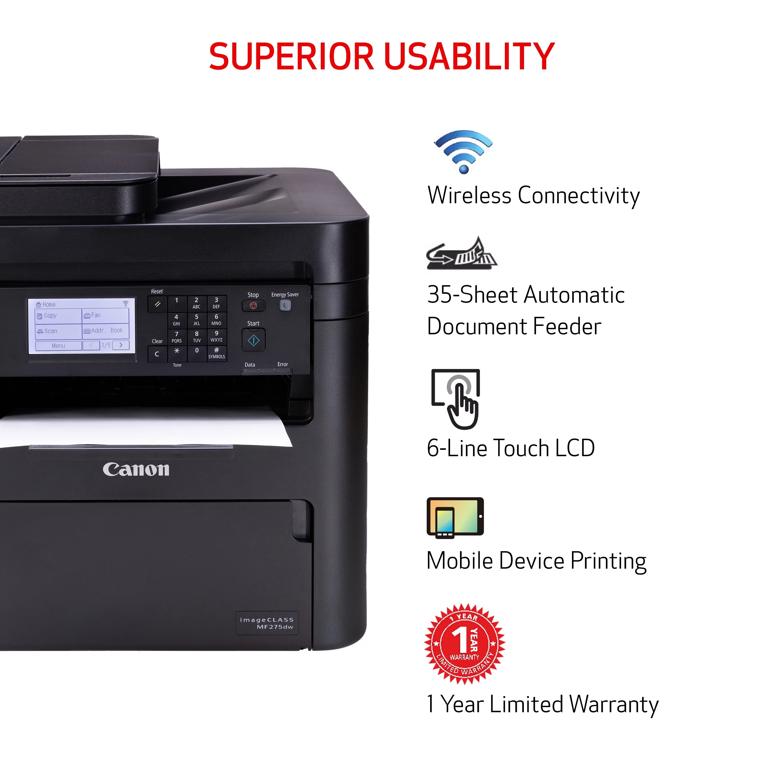 Wireless Duplex Laser Printer Z429505