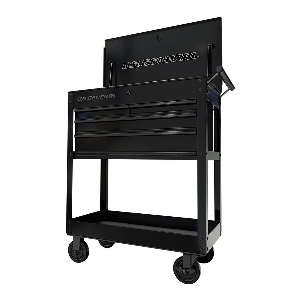 Red 4-Drawer Tech Cart U15633