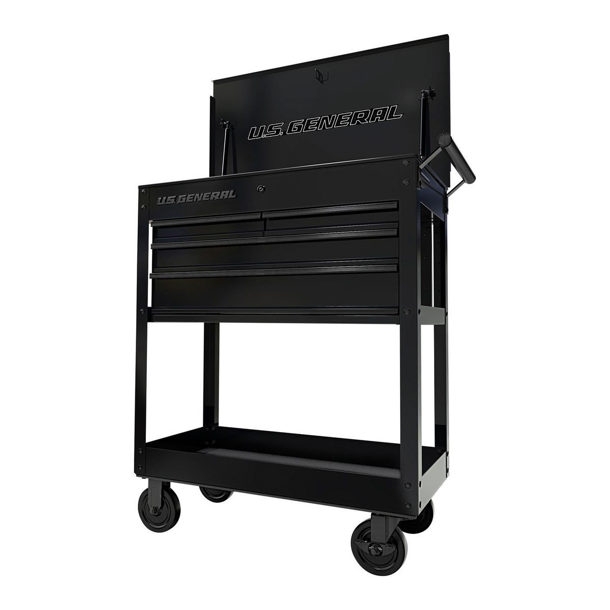 Red 4-Drawer Tech Cart U15633