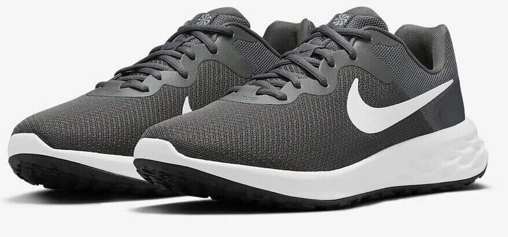 Grey White Low Trainers Sneakers Men Shoes Size 10 C49506