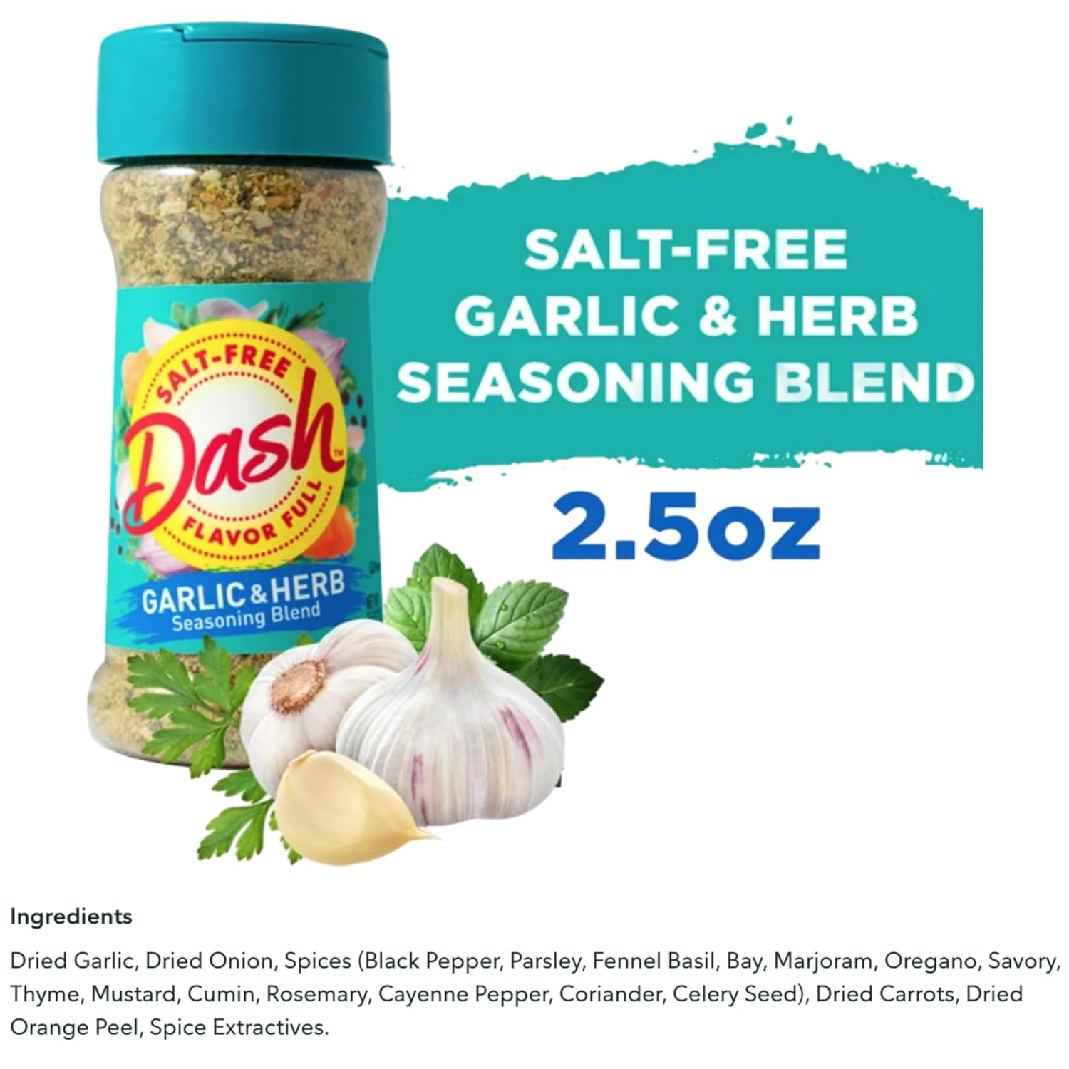Salt Free Seasoning Variety Pack, 2.5 oz W4060