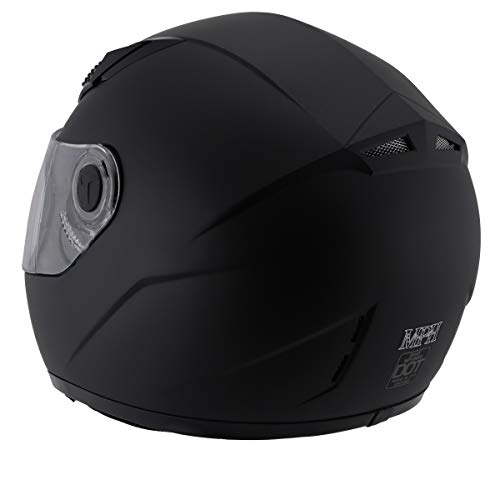 Matte Black Full Face Helmet Y12462