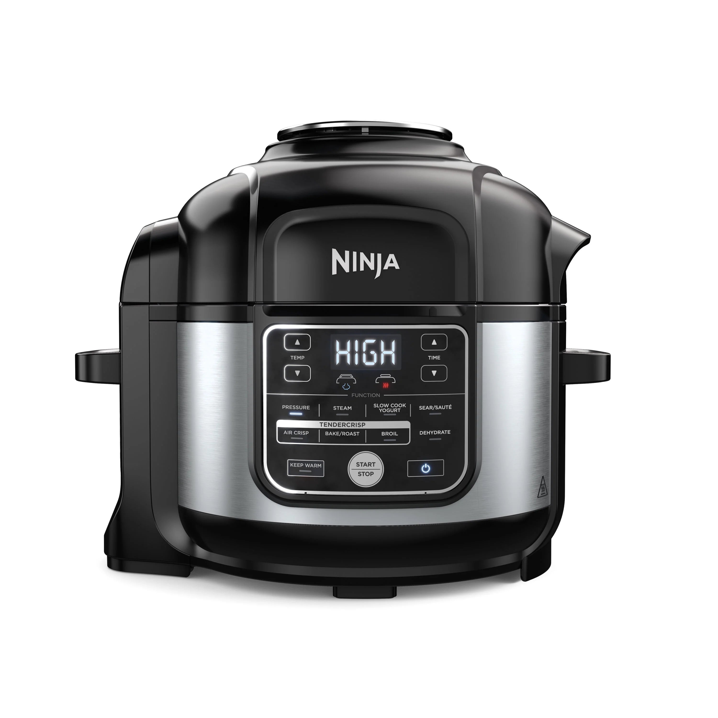 10-in-1 6.5-Quart Pro Pressure Cooker Air Fryer Multicooker, Stainless G1403