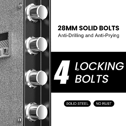 Fireproof Safe with LCD Touch Screen and Dual Alarm System T779