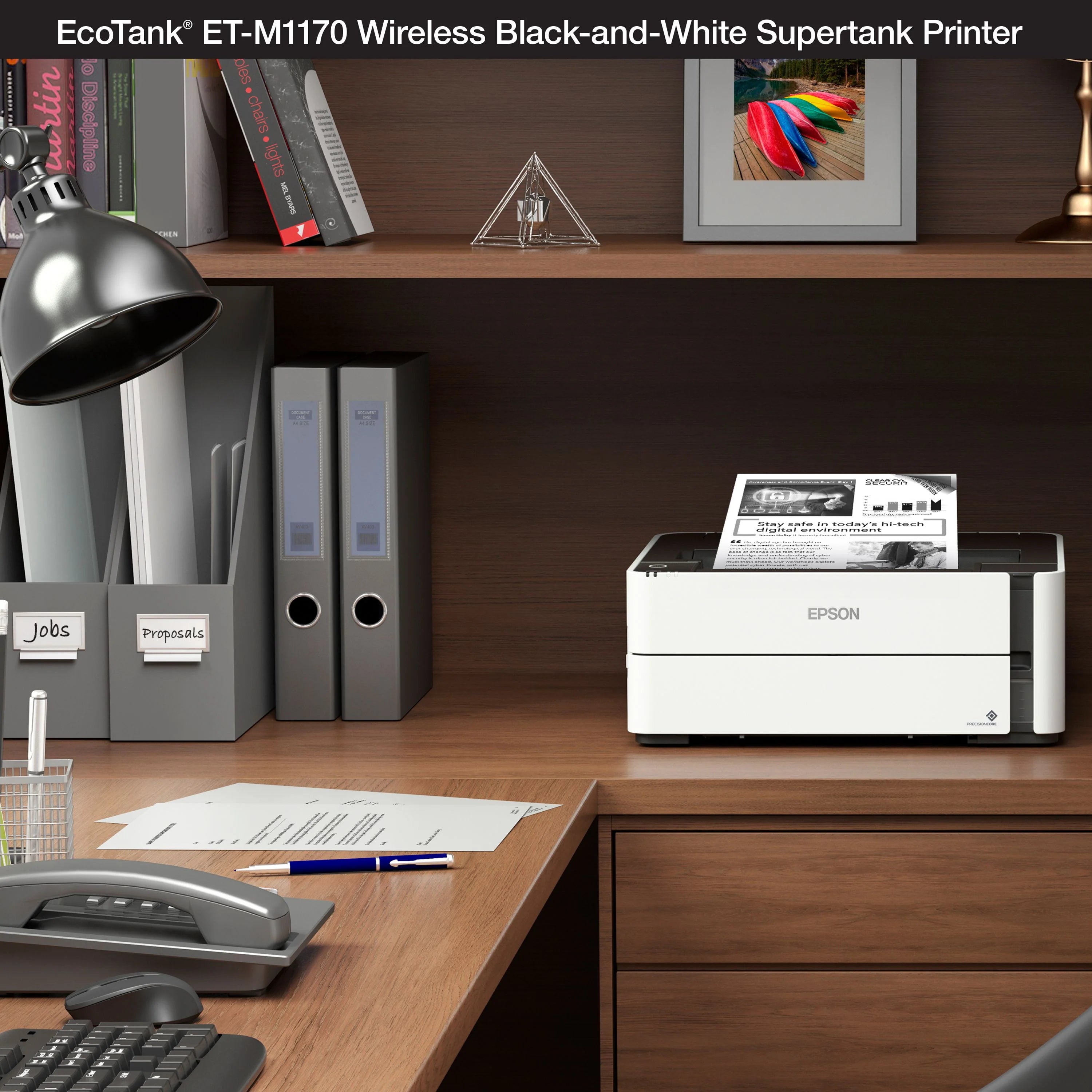 EcoTank ET-M1170 Wireless Monochrome Supertank Printer X847