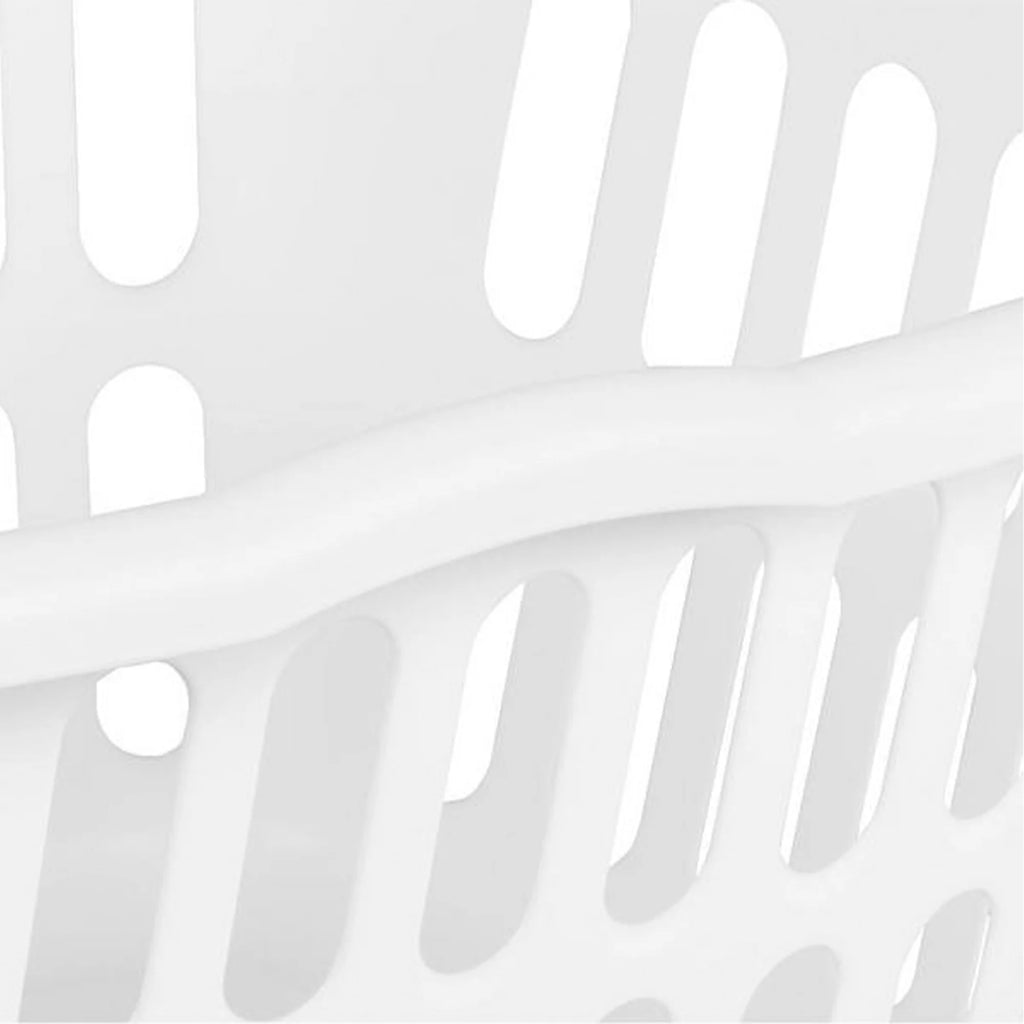 12 Pack Large Rectangular Plastic Laundry Basket Bins C735