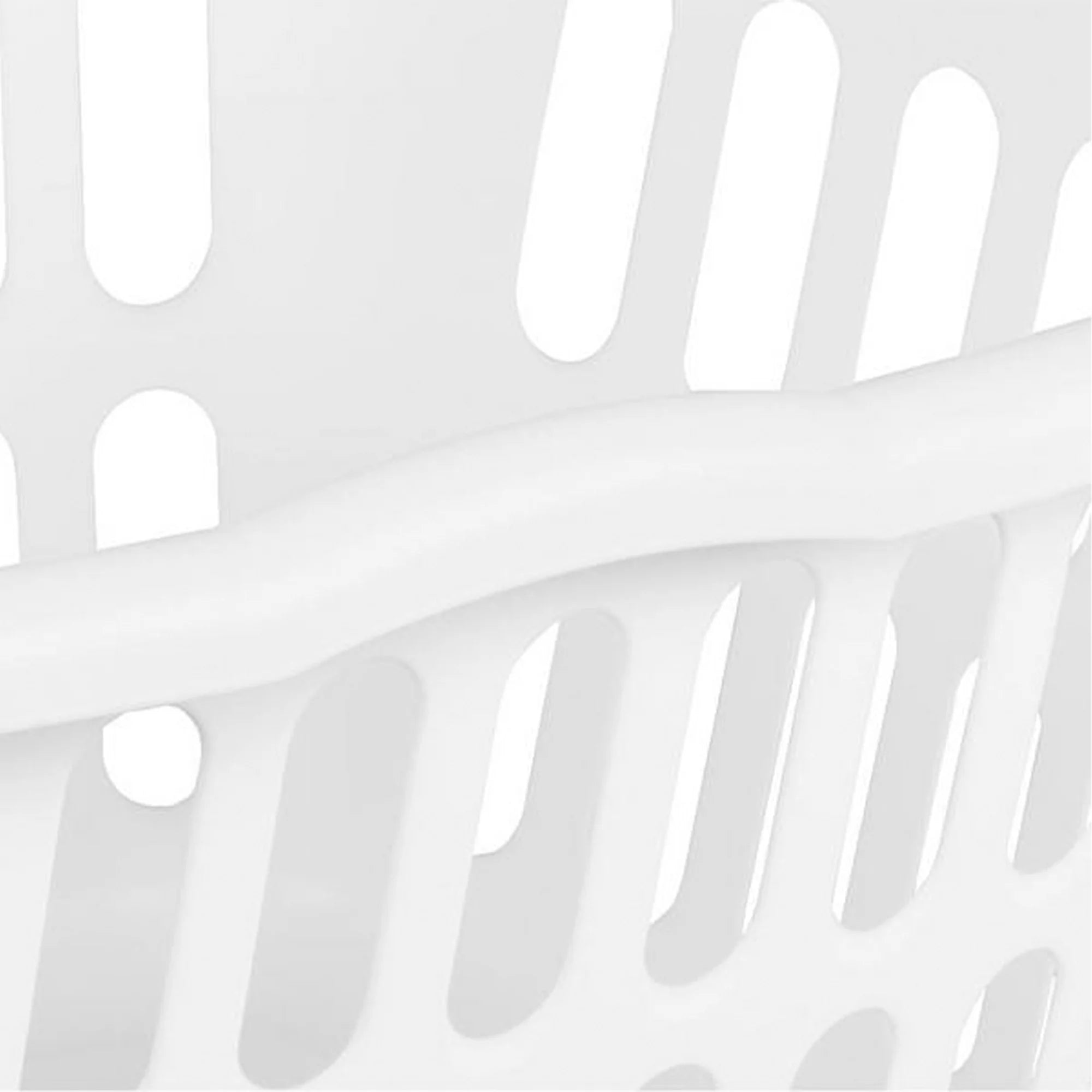 12 Pack Large Rectangular Plastic Laundry Basket Bins C735