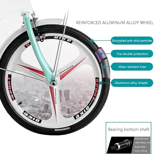 Lightweight Alloy Folding City Bike A9976