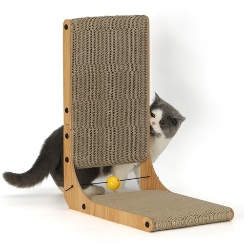 26.8 Inch L Shape Cat Scratch Cardboard N7099