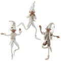 Cream Posable Christmas Elves Set of 3 U484
