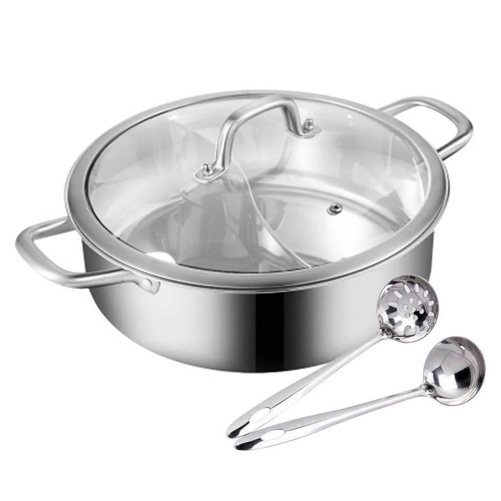 Stainless Steel Shabu Hot Pot Compatible Pot C3152