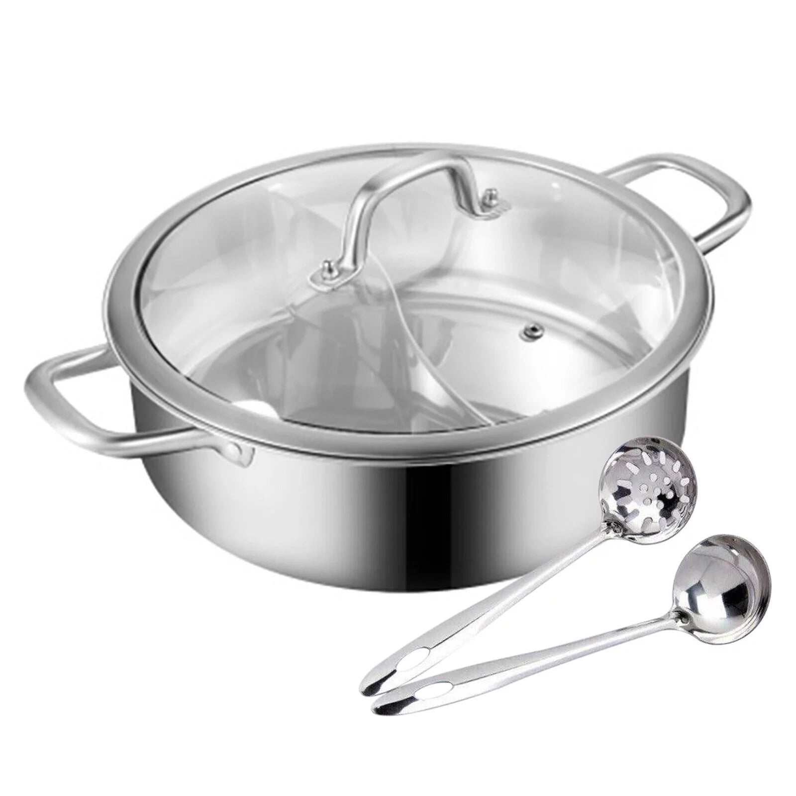 Stainless Steel Shabu Hot Pot Compatible Pot C3152