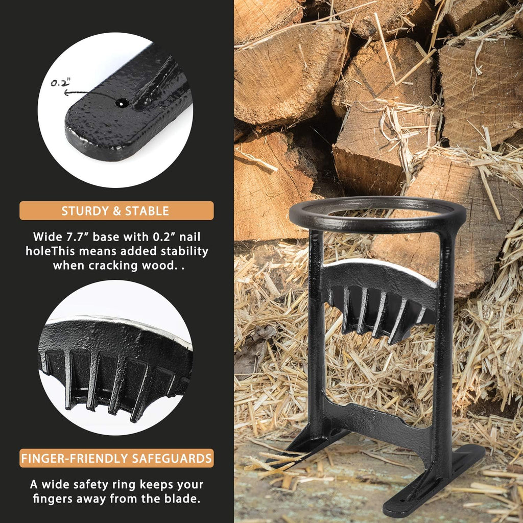 Cast Steel Firewood Cutter Pack of 2 Y74945