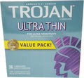 36 Count Ultra Thin Lubricated Condom C911337