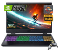 15.6" QHD 165 Hz IPS Gaming Laptop with AMD Ryzen 7 6800H, NVIDIA GeForce RTX 3070 Ti 8G, 64GB DDR5 RAM, 4TB PCIe SSD V49085