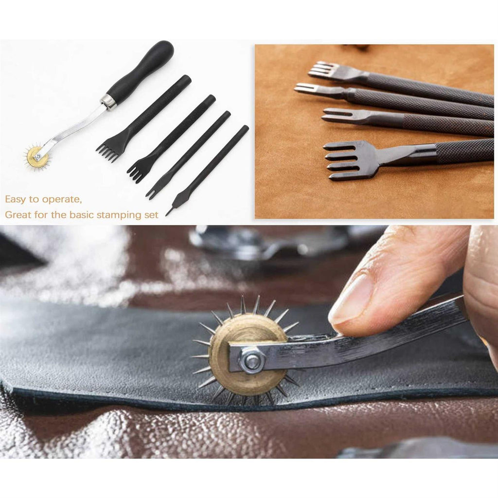 18 Pcs Leather Stitching Working Tools Kit T612