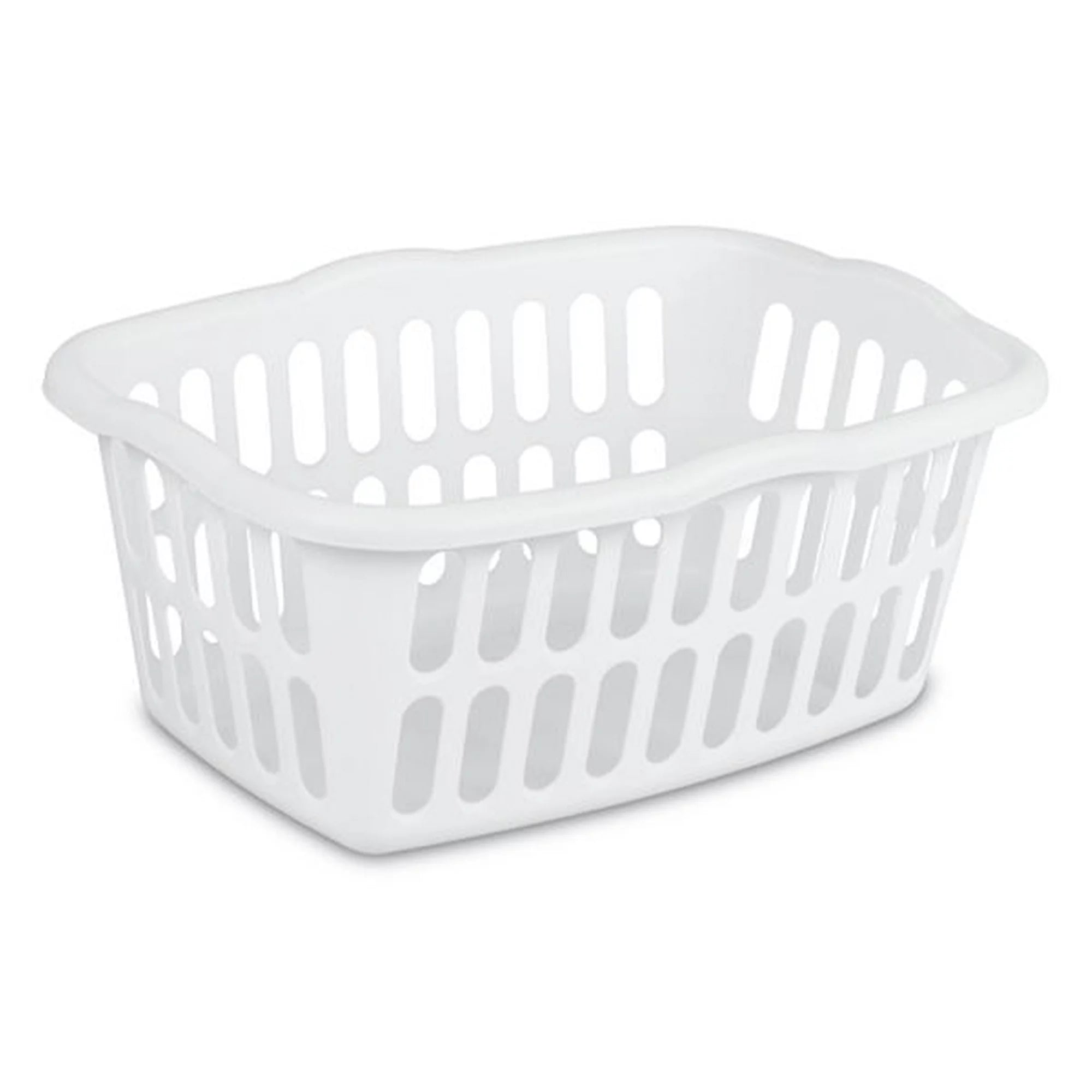 12 Pack Large Rectangular Plastic Laundry Basket Bins C735