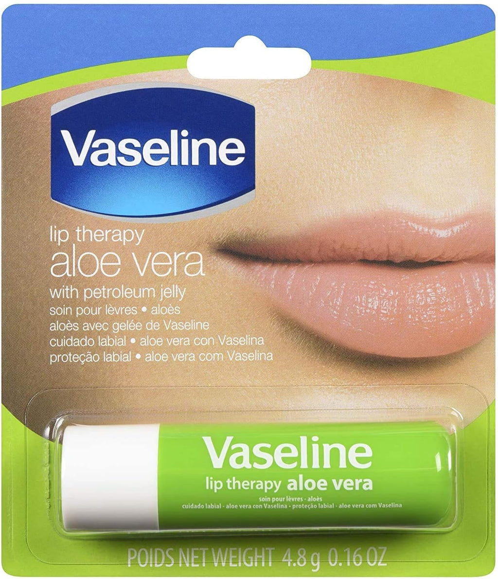 Lip Therapy Stick with Petroleum Jelly (Aloe Vera, Pack of 2) X645