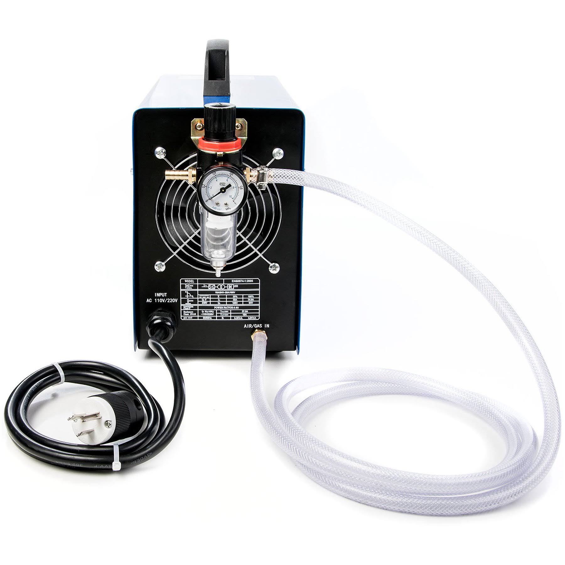 50Amp Air Plasma Cutter, 1/2x22 inch Cut 110V/220V Input Dual Voltage V698325