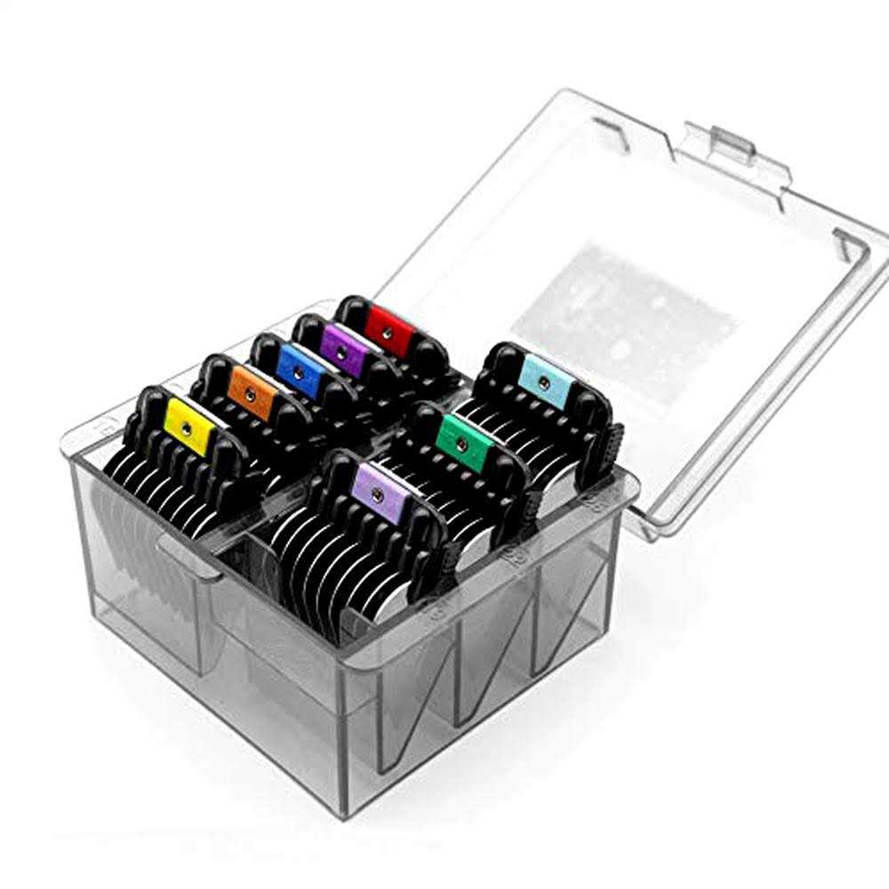 Stainless Steel Clip Attachment Guide Comb Set for A5 Detachable Blade Pet Clippers G84220