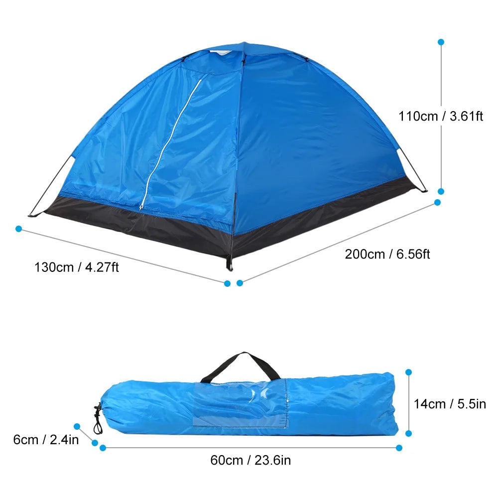 2 Person Single Layer Outdoor Camping Tent C767
