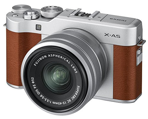 Silver Mirrorless Digital Camera with XC15-45mmF3.5-5.6 OIS PZ Lens B597218