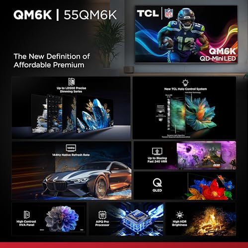 65-Inch QD-Mini LED 4K UHD Google Smart TV T99034