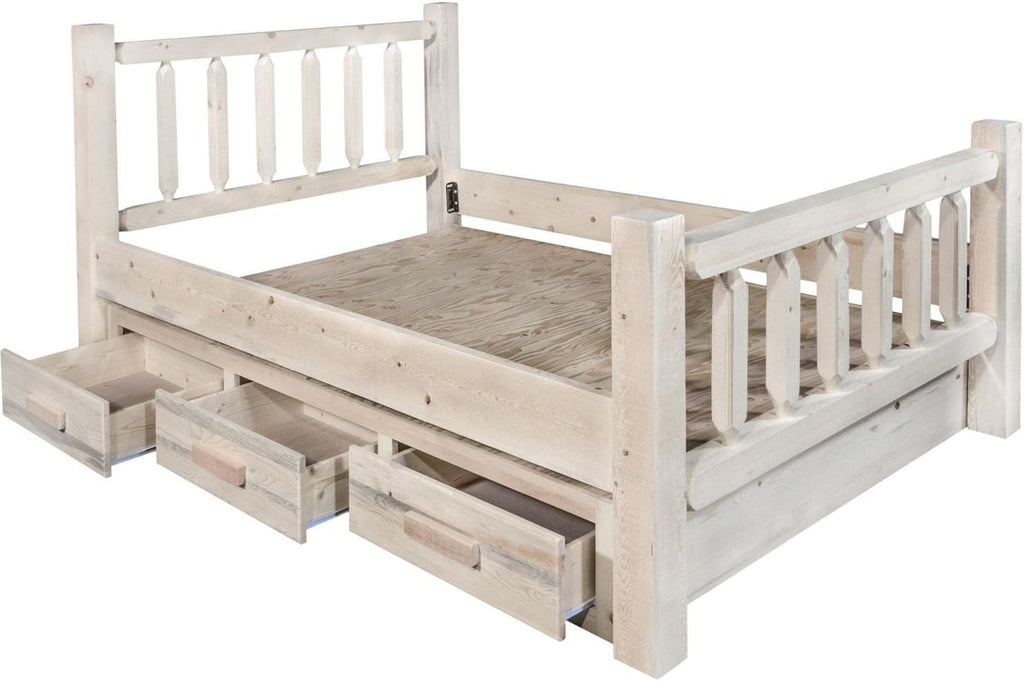 Twin Bed with Storage Q81303